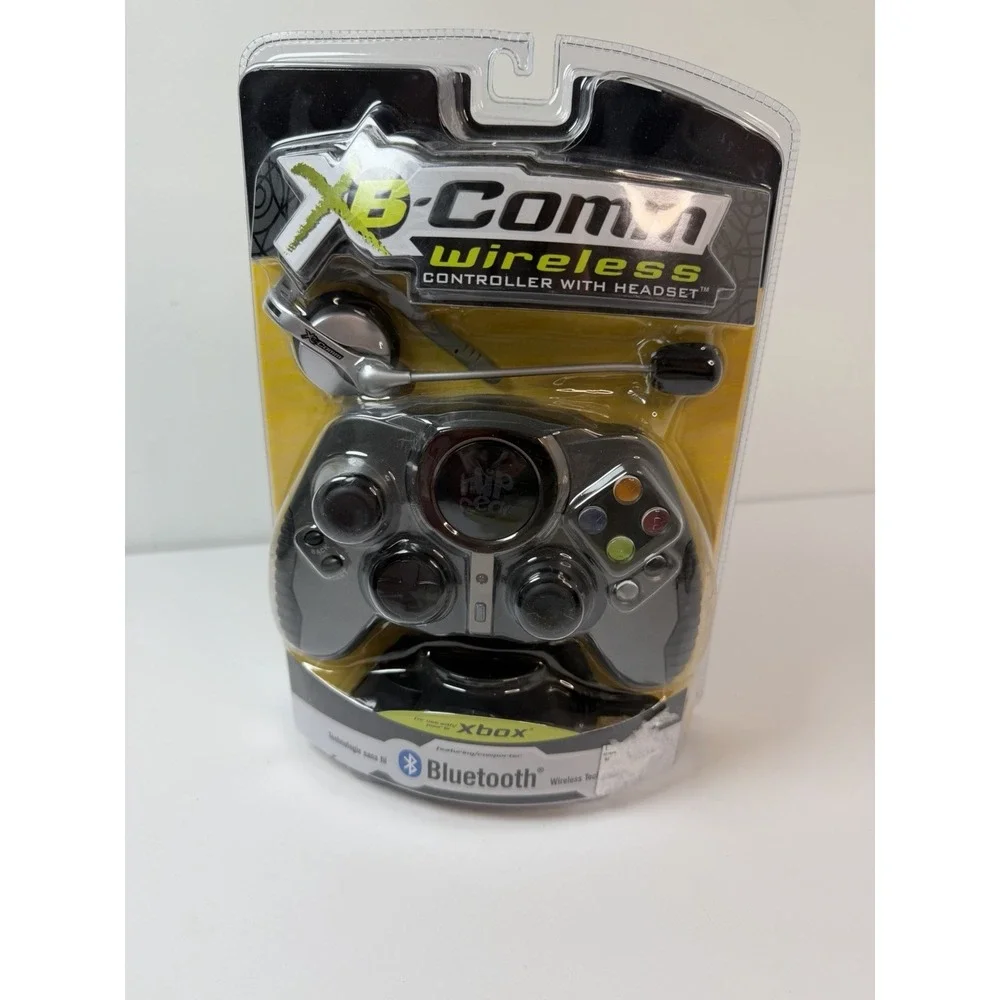 NEW Sealed Hip Gear XB-Comm Wireless Controller‎ w/ Headset Original Xbox